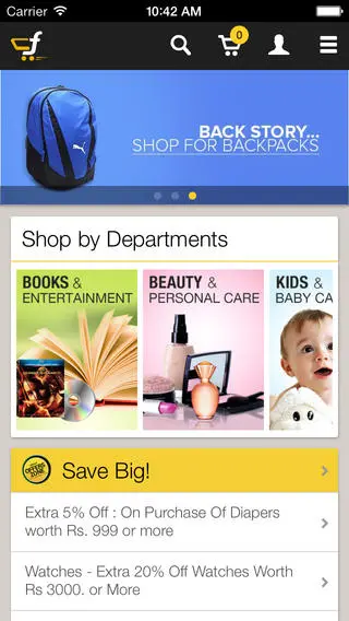 Power of M Commerce : Amazon and Flipkart Launch IOS Apps