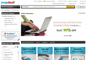 Snapdeal launches India’s first Online Education Marketplace