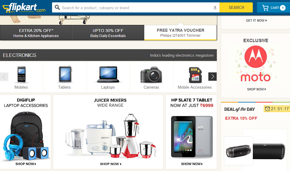 Surprise: Mobiles and Laptops dominate Flipkart’s sales