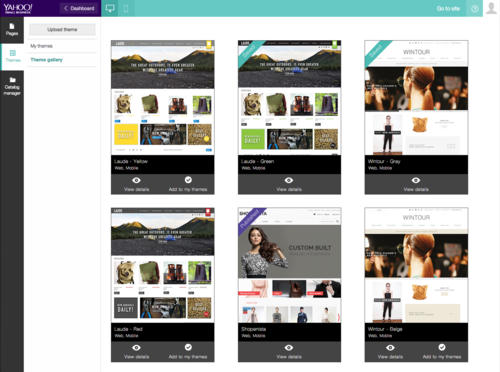 Yahoo relaunches Yahoo stores, an e-commerce platform for SMEs