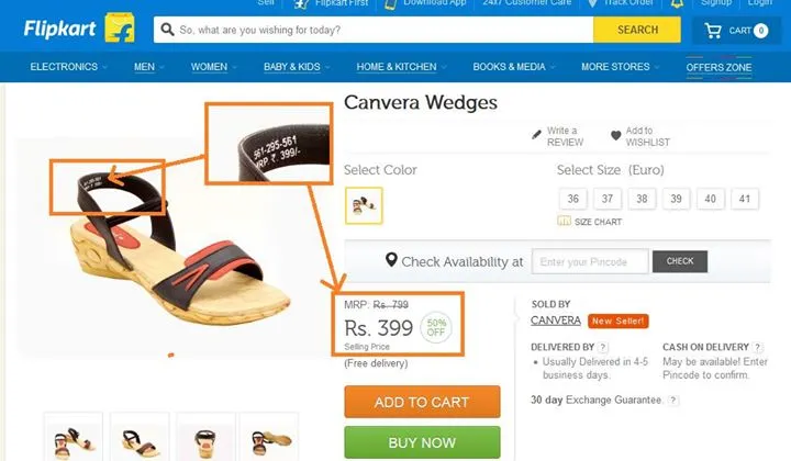 Flipkart receives flak for offering ‘fake discount’
