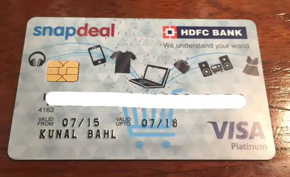 Snapdeal launches credit card, in tie-up with HDFC, for tier 2 & 3 markets