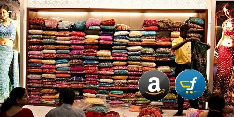 Flipkart, Amazon face trouble over saree copyright issues