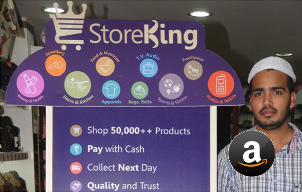Amazon ropes in ecommerce startup Storeking to capture rural buyers
