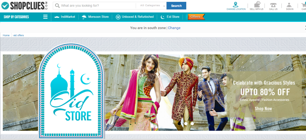 Shopclues wishes customers, ‘Eid Mubarak’ with exclusive festival store
