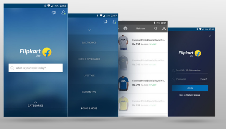 Flipkart Lite contributes to heavy conversions; 70% to be exact!