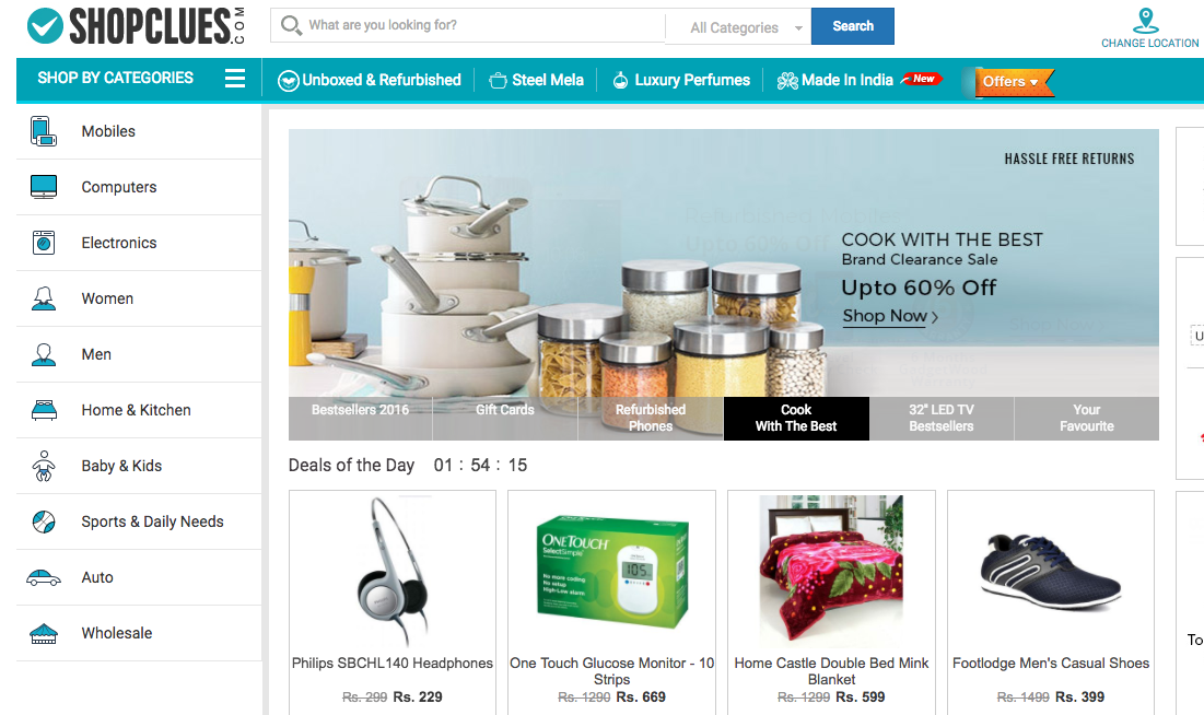 Shopclues’ sales slow down due to demonetisation; investors pumped in Rs. 400 crore