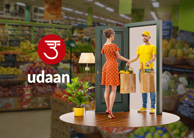 Udaan Plans to Expand B2C Grocery Delivery to Over 1000 Indian Cities
